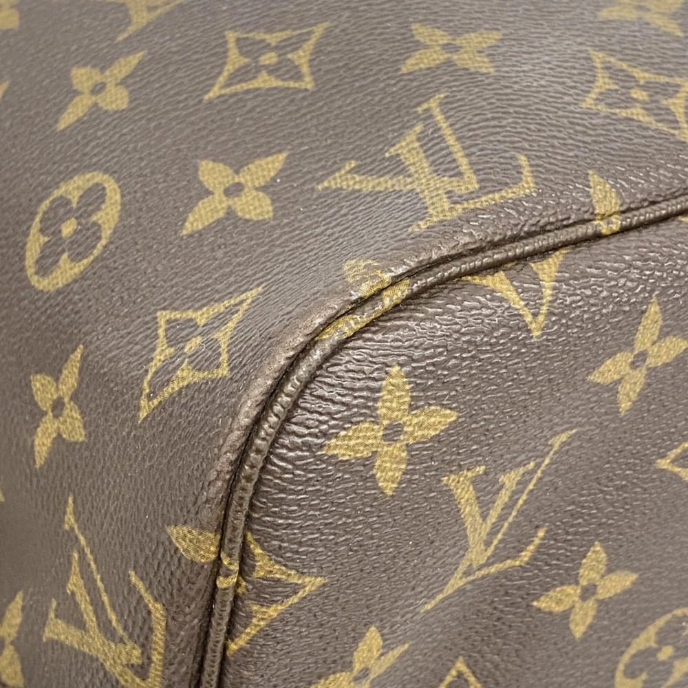 LOUIS VUITTON Brown Monogram Neverfull MM Tote Bag - Picture 9 of 12